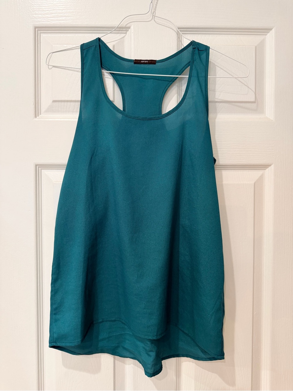 Women’s Teal Racerback Tank Top